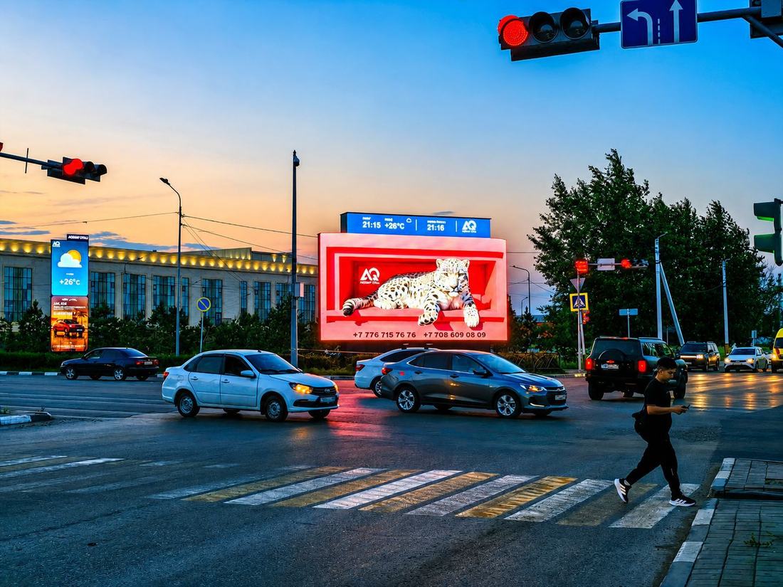 Megaboard в Костанае у Kostanay Plaza